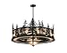 Meyda 44W Tall Pines with Fan Light Chandel-Air Fan