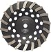 Husqvarna Construction Products 542774845 7 5 8-11 LW Turbo Dri Discs Segmented Turbo Grinding Disc