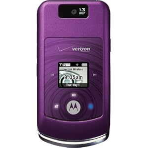 Motorola w755 Phone, Purple (Verizon Wireless)