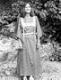 Plains Indian Cloth Dress Pattern
