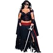 Lady Zorro Adult Plus Costume - Adult Costumes