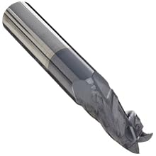 Melin Tool CCMG-M Carbide Square Nose End Mills, Metric, AlTiN Finish, 30 Degree Helix, For Use With Cast Iron, Plastics, Steel/Steel Alloys, Titanium/Titanium Alloys