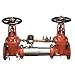 Watts 0191600 757DCDA-OSY-FXG-CFM 10 10 Inch Ss Double Check Detector Assembly, Osy Shutoff Valves, Flanged Inchlet X Groove Outlet, Cubic Feet Meter