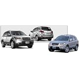 Hyundai New Santa Fe 07-11 Running Boards Side Steps *BMW Style* 