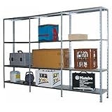 Produkt-Bild: Schraubregal MIERA 1230W - Haushaltsregal wei&szlig;