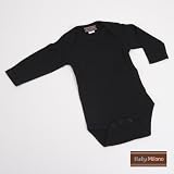 Black Baby Onesie By Baby Milano - Long Sleeve Size 3-6 Months