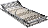 Irisette 112140 TriLuna KF Lattenrost / Kopf- und Fu&szlig;teil manuell verstellbar / 42 Leisten Technik/ 140 x 200 cm