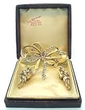 Vintage Marcel Boucher Pin and Earring Set