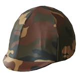 Equestrian Riding Helmet Cover - Camouflage