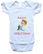 SANTA'S LITTLE HELPER - BigBoyMusic Baby Designs - White, Blue or Pink Onesie / Baby T-shirt