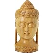 Hand Carved Buddha Head Statue - Dots Design