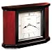 Bulova Holyoke Mantel Clock - Solid Wood Case with Cherry & Black Finish