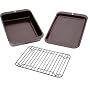 Nordic Ware 43210 Toaster Oven 3-Piece Baking Set