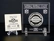 Dallas Cowboys Silver - 2008 Official NFL Game Coin in Archival Etched Acrylic