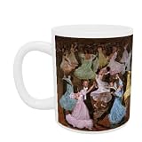 Ballroom Dancing, 1993 (gouache on silk) by.. - Mug - Standard Size