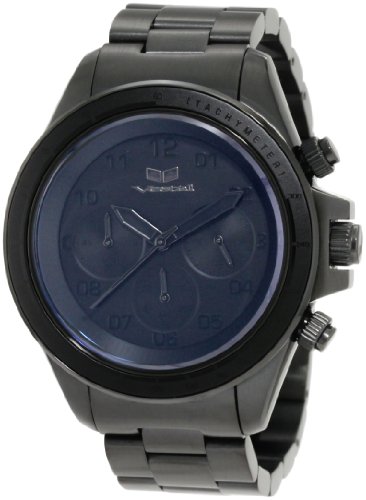 Vestal Men's ZR2007 ZR-2 Chrono Brushed Black Watch