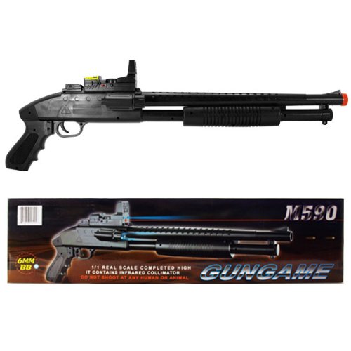 AIRSOFT SHOTGUN SHOT GUN LIGHT BB