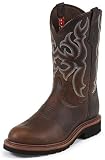 Men's Tony Lama 3R 11 Steel Toe Western Cowboy Boots