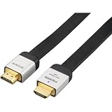 Sony DLC-HE20HF Flat High Speed HDMI Cable 6'4