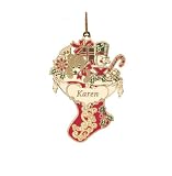 ChemArt Christmas Stocking Ornament