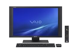 Sony VAIO VGC-RT100Y 25.5-Inch All-in-One Desktop PC (2.33 GHz Intel Core 2 Quad Q8200 Processor, 4 GB RAM, 1 TB Hard Drive, Blu-ray Drive, Vista Ultimate) Black