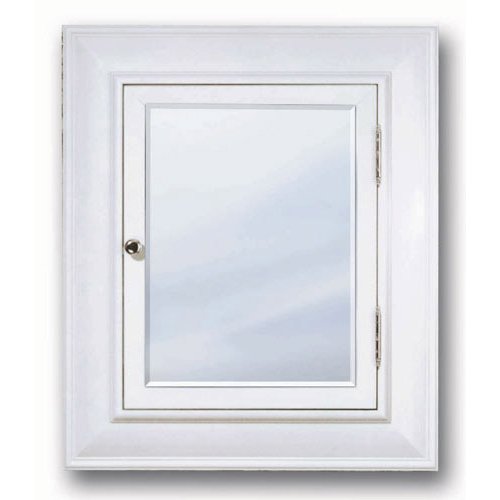 Sycamore Hill Reversible Medicine Cabinet-Chrome Hardware