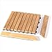 Le Click Teak 1.5" x 1" Corner Pieces Interlocking in Natural (Set of 2)
