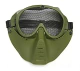 Airsoft green face mask