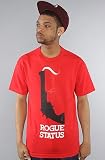 DTA The Mean Streets 4 Tee in Red, Black, & White,T-shirts for Men