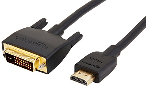 AmazonBasics HDMI to DVI Adapter Cable - 10 Feet (Latest Standard)