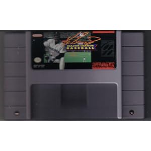 Griffey Presents League Baseball Super Nintendo