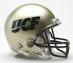 Central Florida Knights Miniature Replica NCAA Helmet w/Z2B Mask by Riddell