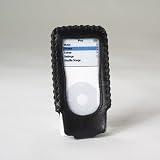 Premium Leather Case for Ipod Nano 2nd Generation, Black with Belt Clip By Prima Cases