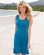 Ruffled tank dress