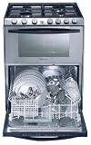 Free Standing Cooker with Gas Hob And Dishwasher. (Trio 501)  from Candy