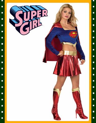  Supergirl Deluxe Sexy Costume
