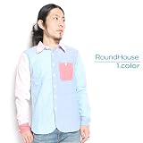 ROUND HOUSE 【ラウンドハウス】　クレイジーダンガリーL/Sシャツ tkc
