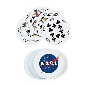 NASA Round Playing Cards by 