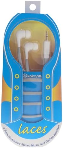 Kokopa Hands free and Music Stereo Earbuds with 3.5mm Jack and Extra Multi Sized Eargels