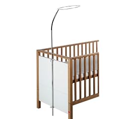 Schardt 093010000 - Himmelstange 3-teilig verchromt, wei� lackiert