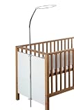 Schardt 093010000 - Himmelstange 3-teilig verchromt, wei� lackiert