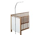 Schardt 093010000 - Himmelstange 3-teilig verchromt, wei� lackiert
