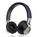 Sound Intone CX-05 Headphones Stereo Adjustable Folding Headsets Stretchable Headband Headset Detachable Cable 3.5mm with in-line Microphone(Blue)
