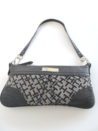 Tommy Hilfiger Mini Clutch Handbag Black/Alpaca