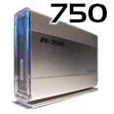 750GB External Passive USB Hard Disk Drive - High Quality Design