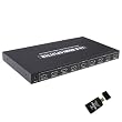 8 Ports (1x8) HDMI Ver 1.3 Full HD 1080P Amplified Powered Splitter Signal Distributor with HDCP w/AGPtek USB All in one card reader
