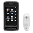 Clip-On Rubber Coated Case for LG VU CU915 / CU920, Black