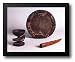 Ifa Divination Bowl Tray Tapper 33x27 Framed Art Print
