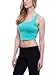 A.S Active Cotton Span Racer Back Sleeveless Crop Tank Top-MADE IN USA