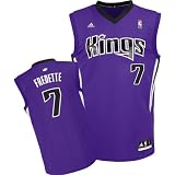 Adidas Sacramento Kings Jimmer Fredette Youth (Sizes 8-20) Revolution 30 Replica Road Jersey Extra Large